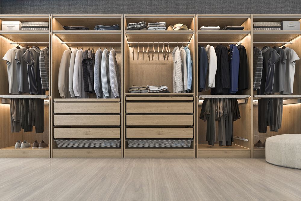 Offener Kleiderschrank von Ihrem Möbeltischler Bludenz